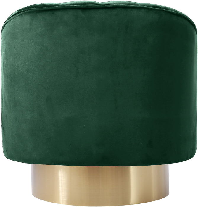 Farrah - Accent Chair with Gold Base - Simple Home Plus