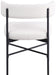 Rivage - Durable Dining Chair With Black Frame (Set of 2) - Simple Home Plus