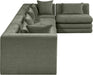 Stellar - 5 Piece Upholstered Modular Sectional - Simple Home Plus