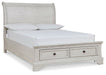 Robbinsdale - Sleigh Bed - Simple Home Plus
