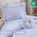 Rowena - Twin Comforter Set - Blue - Simple Home Plus