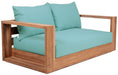Tulum - Water Resistant Outdoor Loveseat - Simple Home Plus