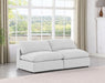 Comfy - Linen Modular Armless Sofa 2 Seats - Simple Home Plus