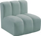 Arc - Faux Leather Straight Chair - Simple Home Plus