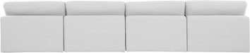 Comfy - Linen Modular Armless Sofa 4 Seats - Simple Home Plus