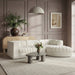 Rummi - Velvet Performance Fabric Upholstered 4 Piece Modular Sectional, With Reverse Corner Chair - Simple Home Plus