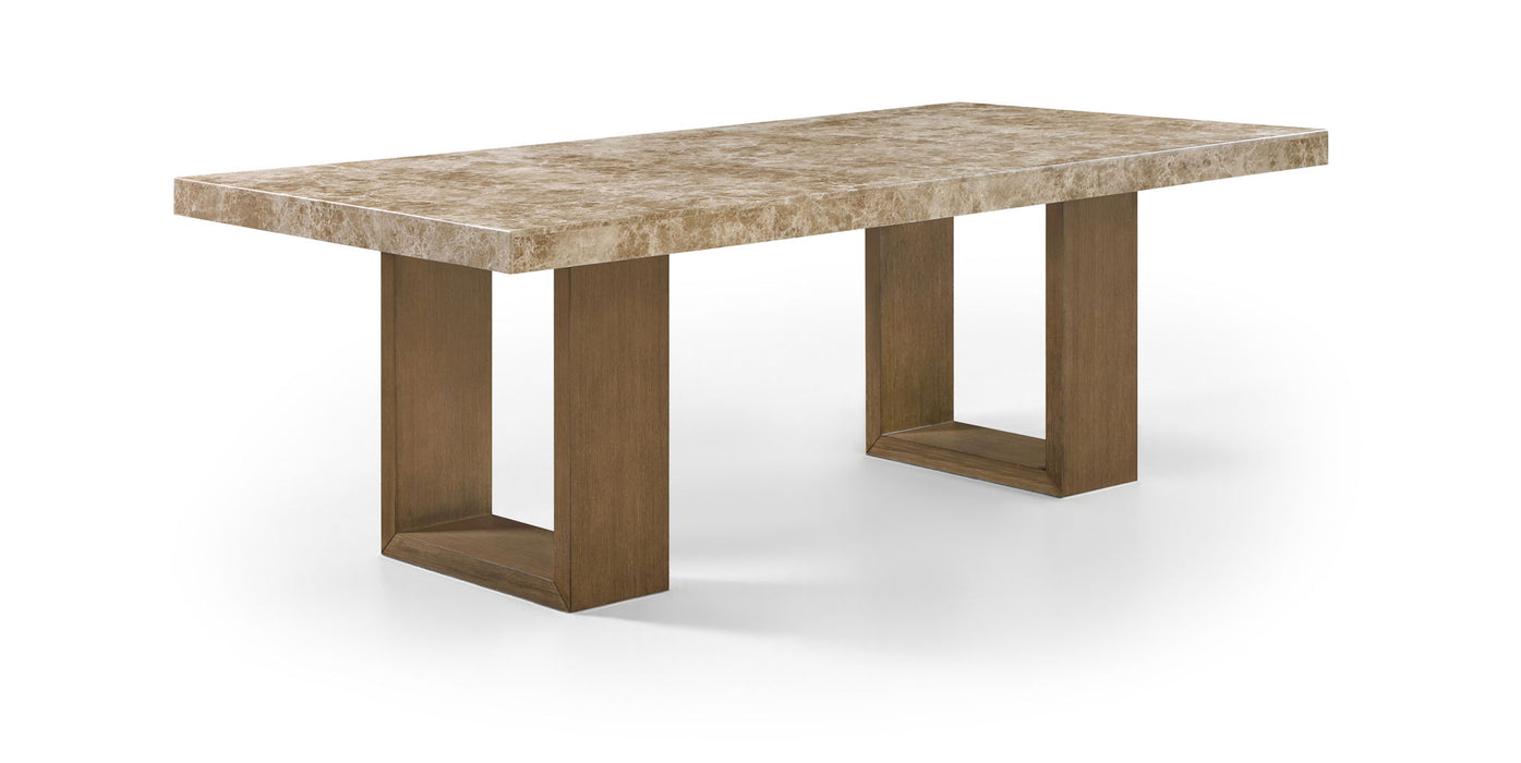 Ananda - 84" Marble Dining Table - Simple Home Plus