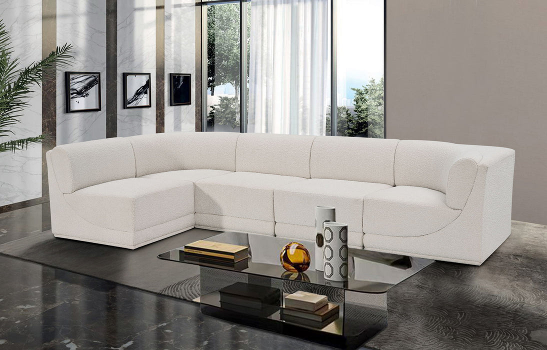 Ollie - 5 Piece Modular Sectional - Simple Home Plus