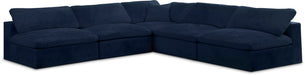 Cozy - 5 Piece Modular Corner Armless Sectional - Simple Home Plus