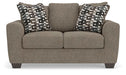 Triston-Peaks - Loveseat - Suede - Simple Home Plus