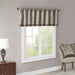 Aubrey - Window Valance - Blue / Brown - Simple Home Plus