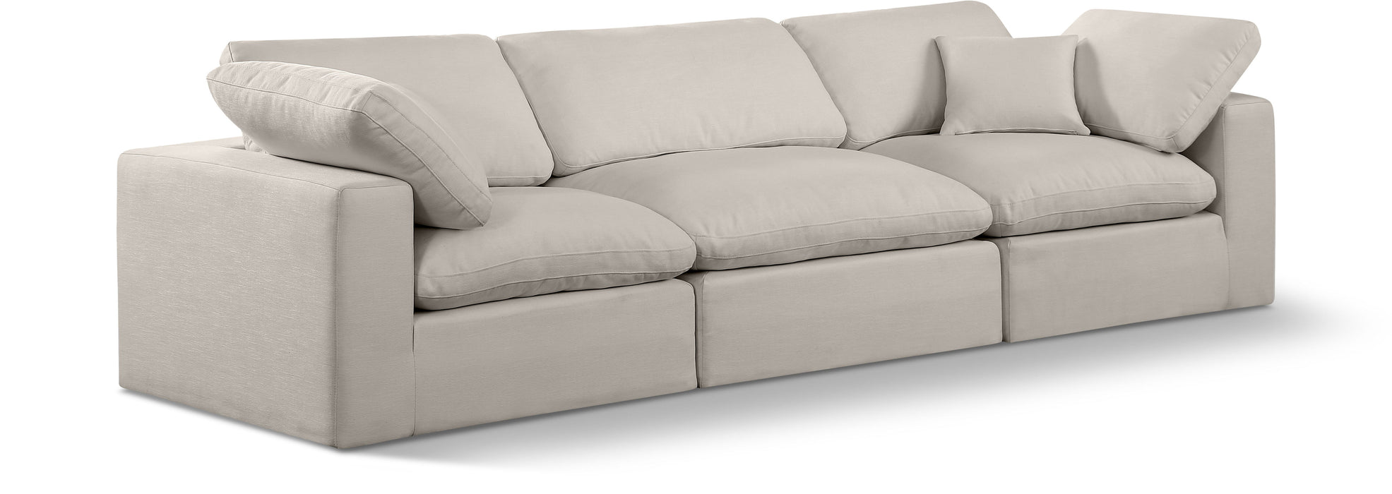 Comfy - Linen Modular Sofa 3 Seats - Simple Home Plus
