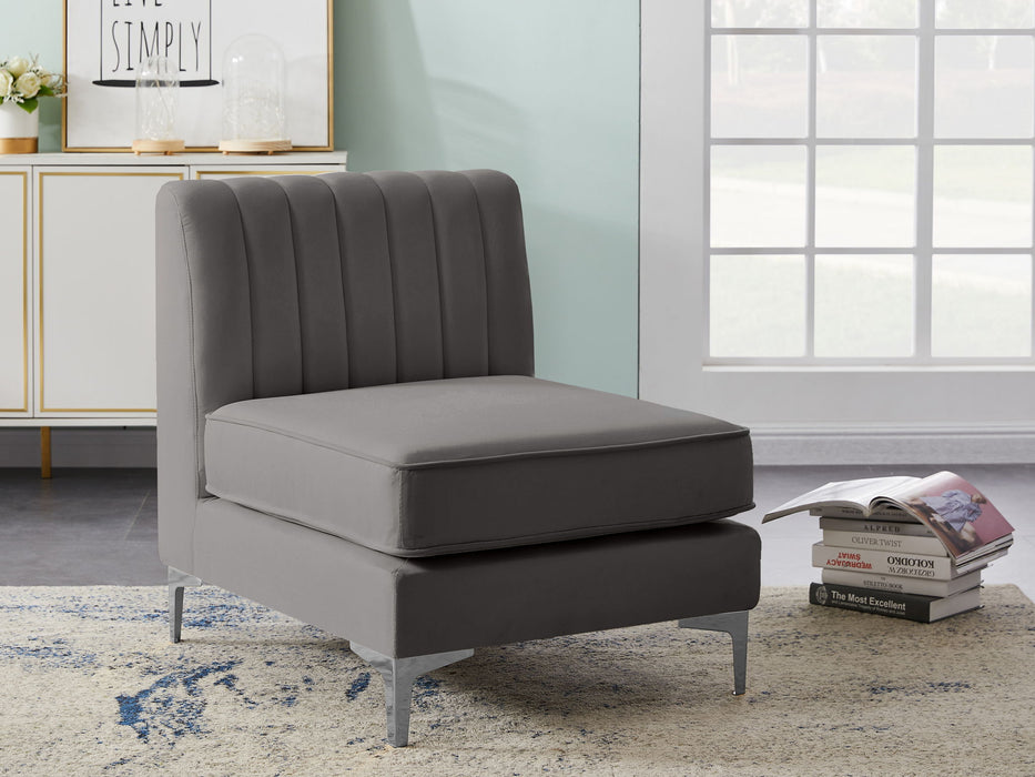 Alina - Armless Chair - Simple Home Plus