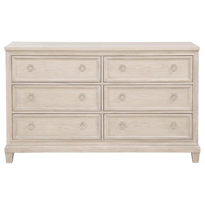 Pembroke - 6-Drawer Bedroom Dresser Cabinet - Simple Home Plus