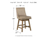 Tallenger - Swivel Barstool (Set of 2) - Simple Home Plus