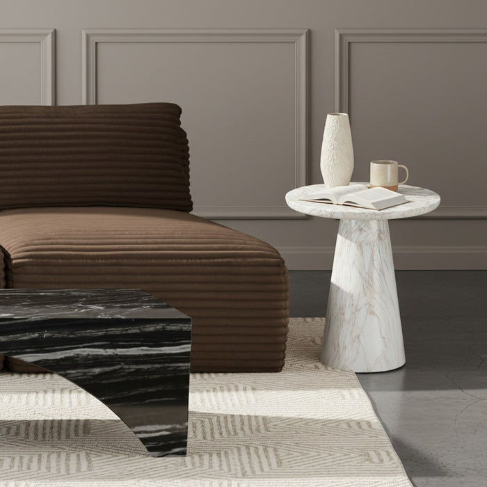 Cassino - Concrete Indoor / Outdoor End Table - Simple Home Plus