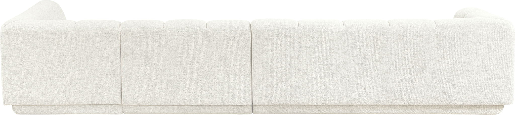 Modari - Sectional - Cream - Simple Home Plus