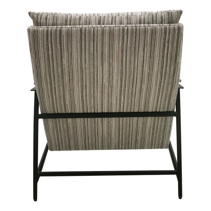 Monte - Accent Chair - Stripe / Multi - Simple Home Plus