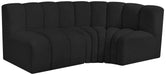 Arc - Boucle Fabric 3 Piece Sofa - Simple Home Plus