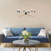 Alexis - 6-Light Two-Tone Chandelier - Antique Brass - Simple Home Plus