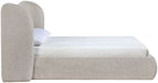 Elowen - Chenille Fabric Upholstered Bed - Simple Home Plus