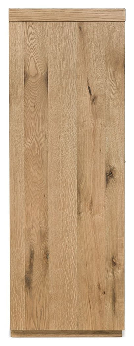 Bracken - Light Brown - Five Drawer Chest - Simple Home Plus