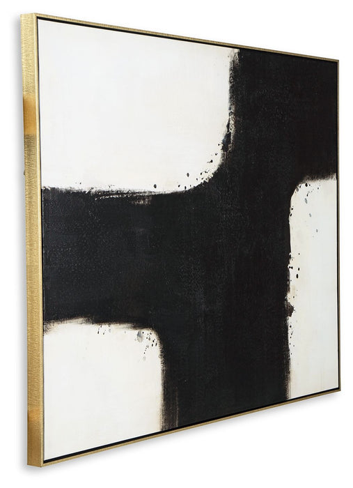 Reighlea - Black / White - Wall Art - Simple Home Plus