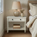 Beckett - Large Nightstand - Antique Cream - Simple Home Plus
