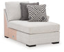 Koralynn - Raf Corner Chaise - Stone - Simple Home Plus
