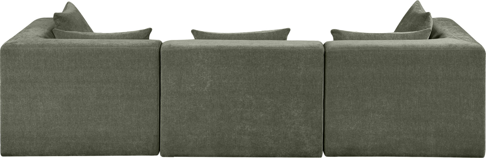 Stellar - 3 Piece 114" Upholstered Modular Sofa - Simple Home Plus