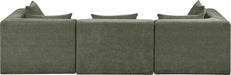 Stellar - 3 Piece 114" Upholstered Modular Sofa - Simple Home Plus