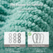 Diagonal Ribbed - 4 Piece Bath Towels Set - Turquoise - Simple Home Plus