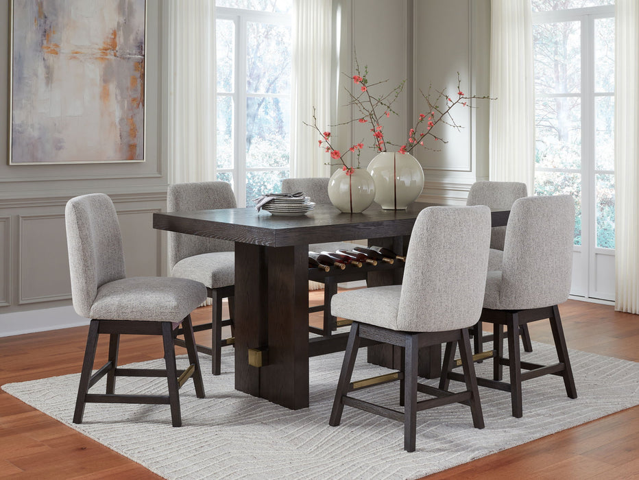 Burkhaus - Rectangular Counter Table Set - Simple Home Plus