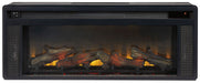 Entertainment Accessories - Black - Fireplace Insert - Rectangular - Simple Home Plus
