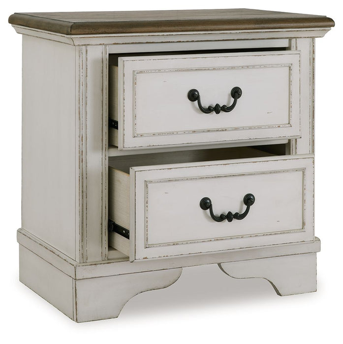 Blendon - Two-tone - Two Drawer Night Stand - Simple Home Plus