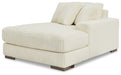 Lindyn - RAF Corner Chaise - Ivory - Simple Home Plus