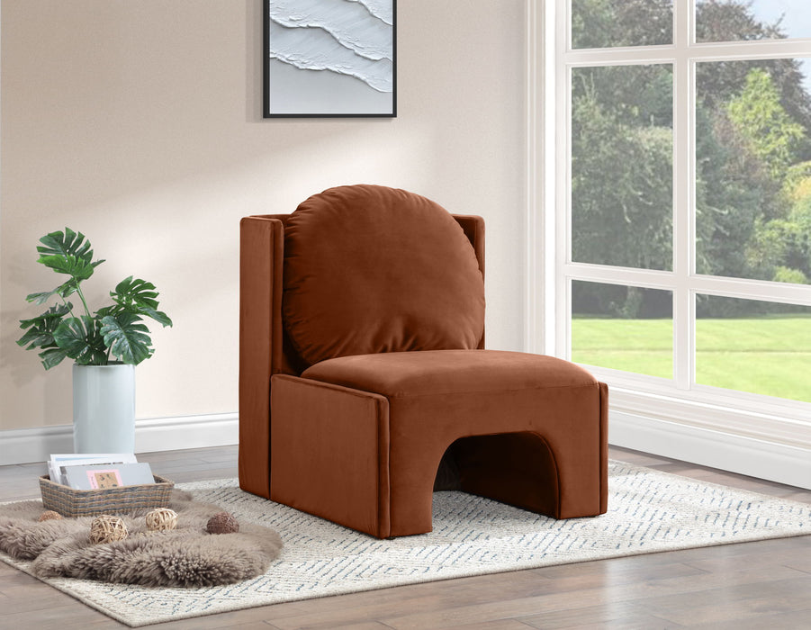Sigma - Accent Chair - Cognac - Simple Home Plus
