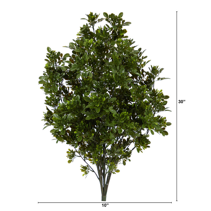 2.5' Tea Leaf Bush Plant UV Resistant (Indoor/Outdoor)