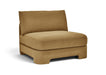 Hammond - Velvet Performance Fabric Upholstered Armless Chair - Simple Home Plus