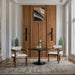 Sacha - Linen Dining Chair With Brown Base (Set of 2) - Simple Home Plus