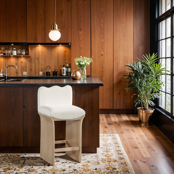 Shaw - Counter Stool - Natural Base - Simple Home Plus