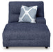 Acklen Place - Raf Power Reclining Back Chaise - Navy - Simple Home Plus