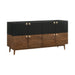 Amigo - Veneer Buffet - Black / Walnut - Simple Home Plus