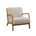 Novak - Lounge Chair - Cream - Simple Home Plus