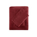 Soloft Plush - 4 Piece Full Micro Plush Sheet Set - Burgundy - Simple Home Plus