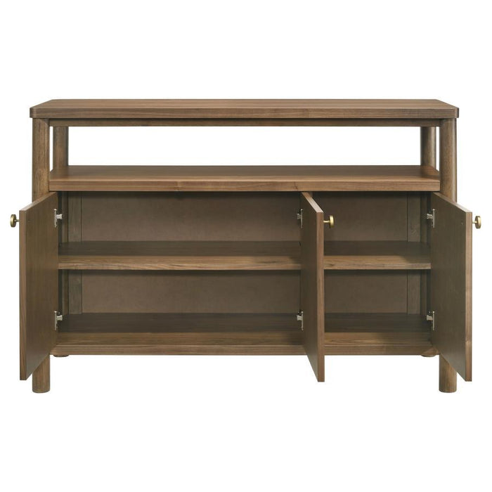 Crestmore - Dining Cabinet Sideboard Buffet - Walnut - Simple Home Plus
