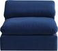 Comfy - Velvet Armless Chair - Simple Home Plus