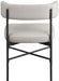Rivage - Durable Dining Chair With Black Frame (Set of 2) - Simple Home Plus