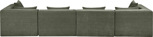 Stellar - 4 Piece Upholstered Modular Sectional - Simple Home Plus