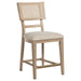 Kailani - Radio Weave Cane Counter Dining Side Chair (Set of 2) - Beige Oak - Simple Home Plus